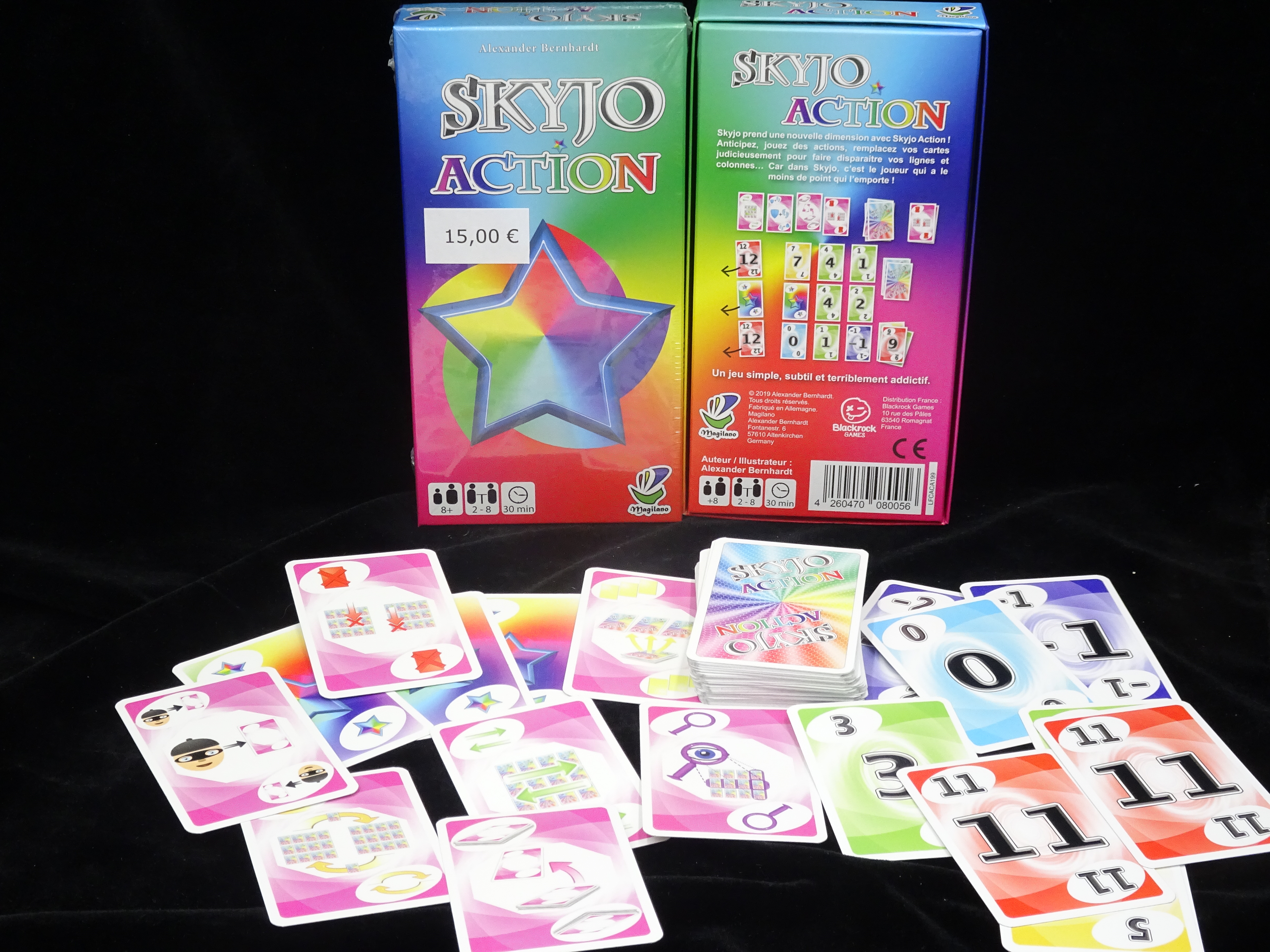 Skyjo action - Magilano - Jeu de cartes